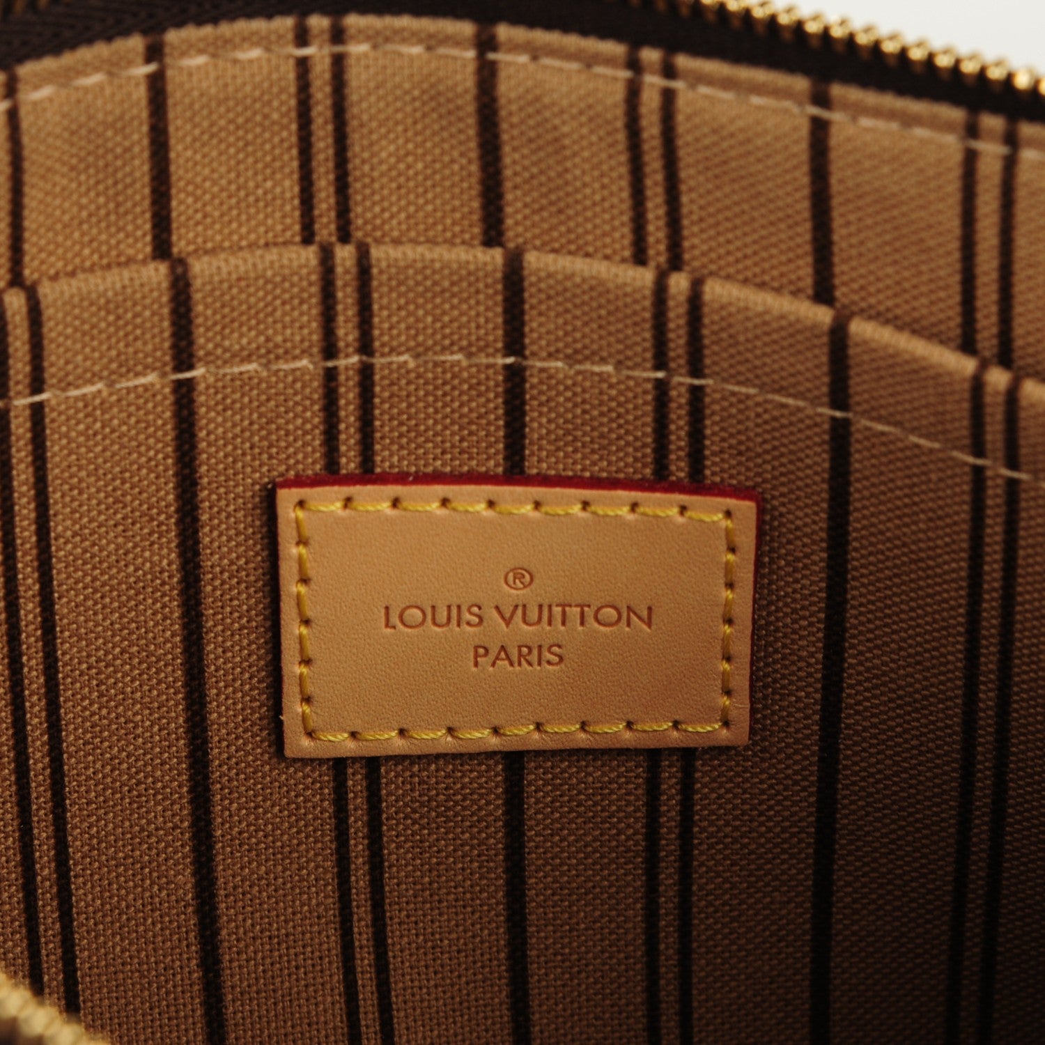 Louis Vuitton Monogram Neverfull MM GM Pochette 6 of 8