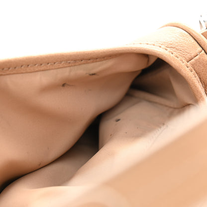 Christian Dior Grained Calfskin Saddle Bag Beige 8 of 14