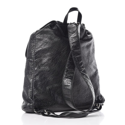Balenciaga Agneau Classic Hardware S Traveler Backpack Black 3 of 8