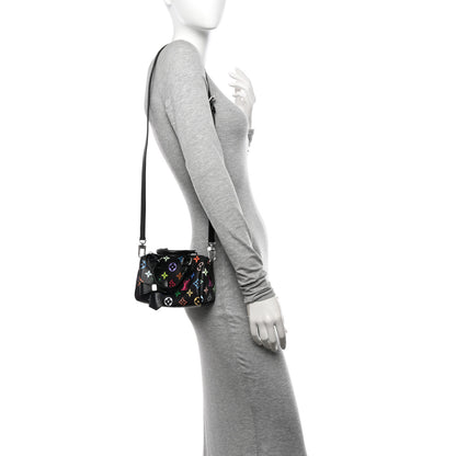 Louis Vuitton LV X TM Monogram Multicolor Nano Speedy Black 2 of 10