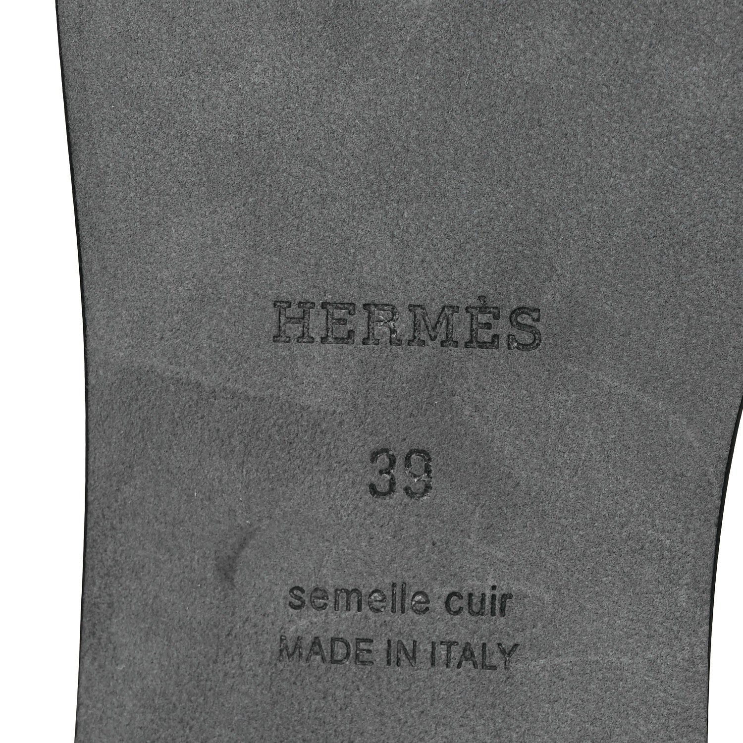 Hermes Denim Oran Sandals 39 Bleu Brut 8 of 11