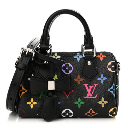 Louis Vuitton LV X TM Monogram Multicolor Nano Speedy Black 1 of 10