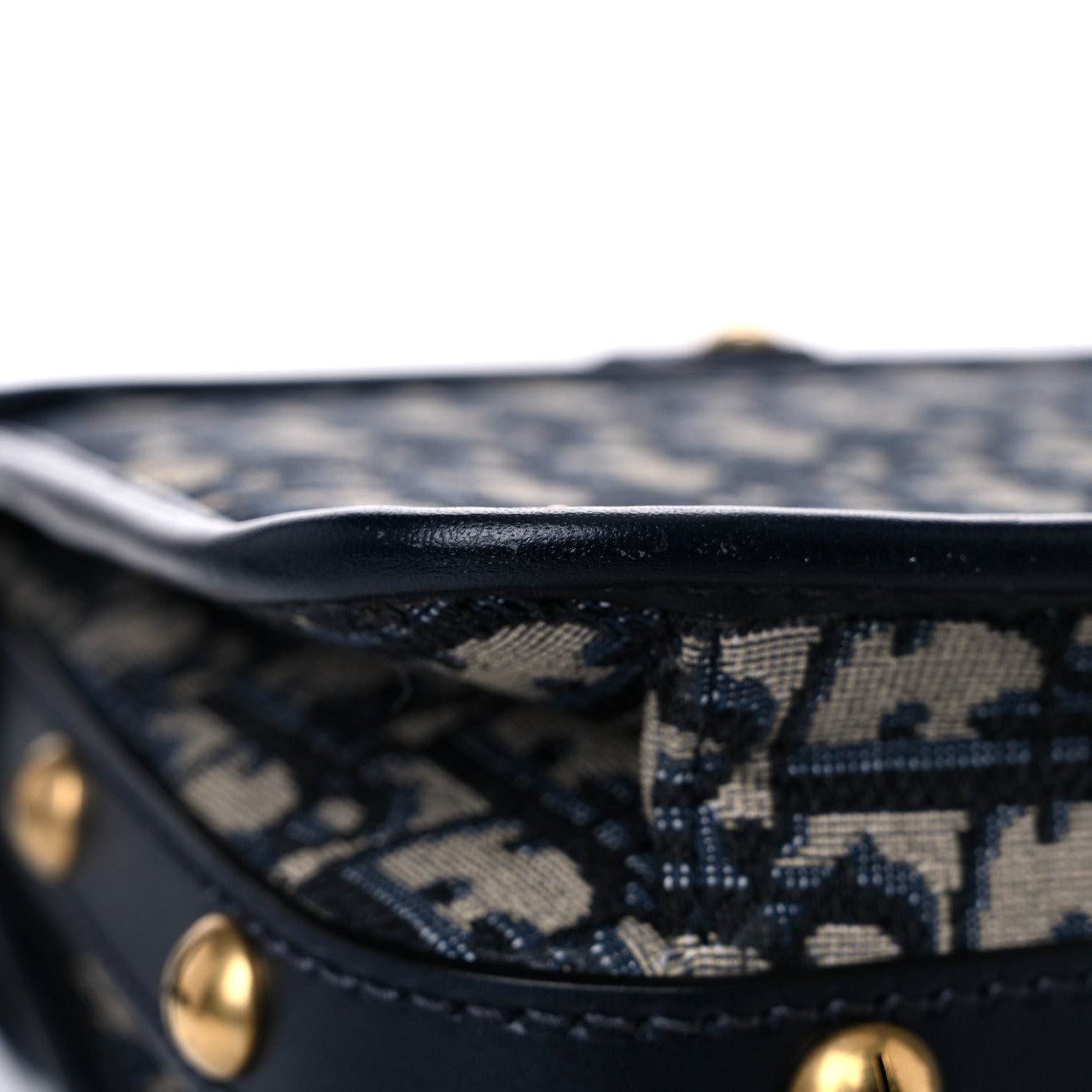 Christian Dior Oblique Square DiorAddict Flap Navy Blue 15 of 18