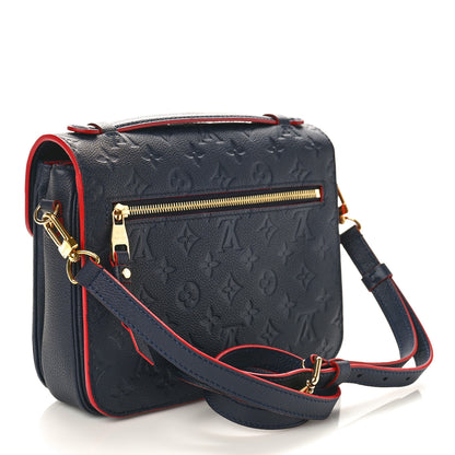 Louis Vuitton Empreinte Pochette Metis Marine Rouge 3 of 9