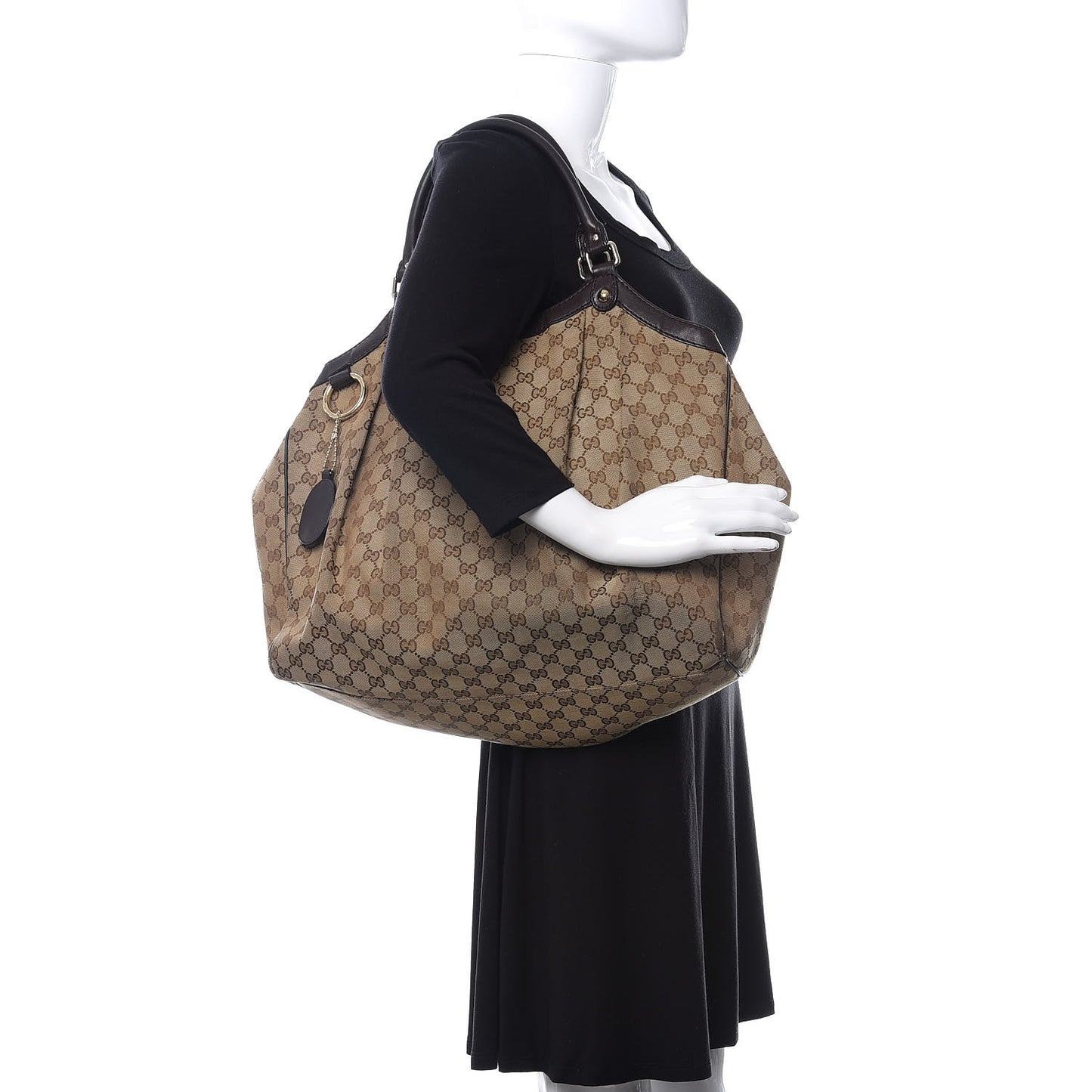Monogram Large Sukey Tote Dark Brown