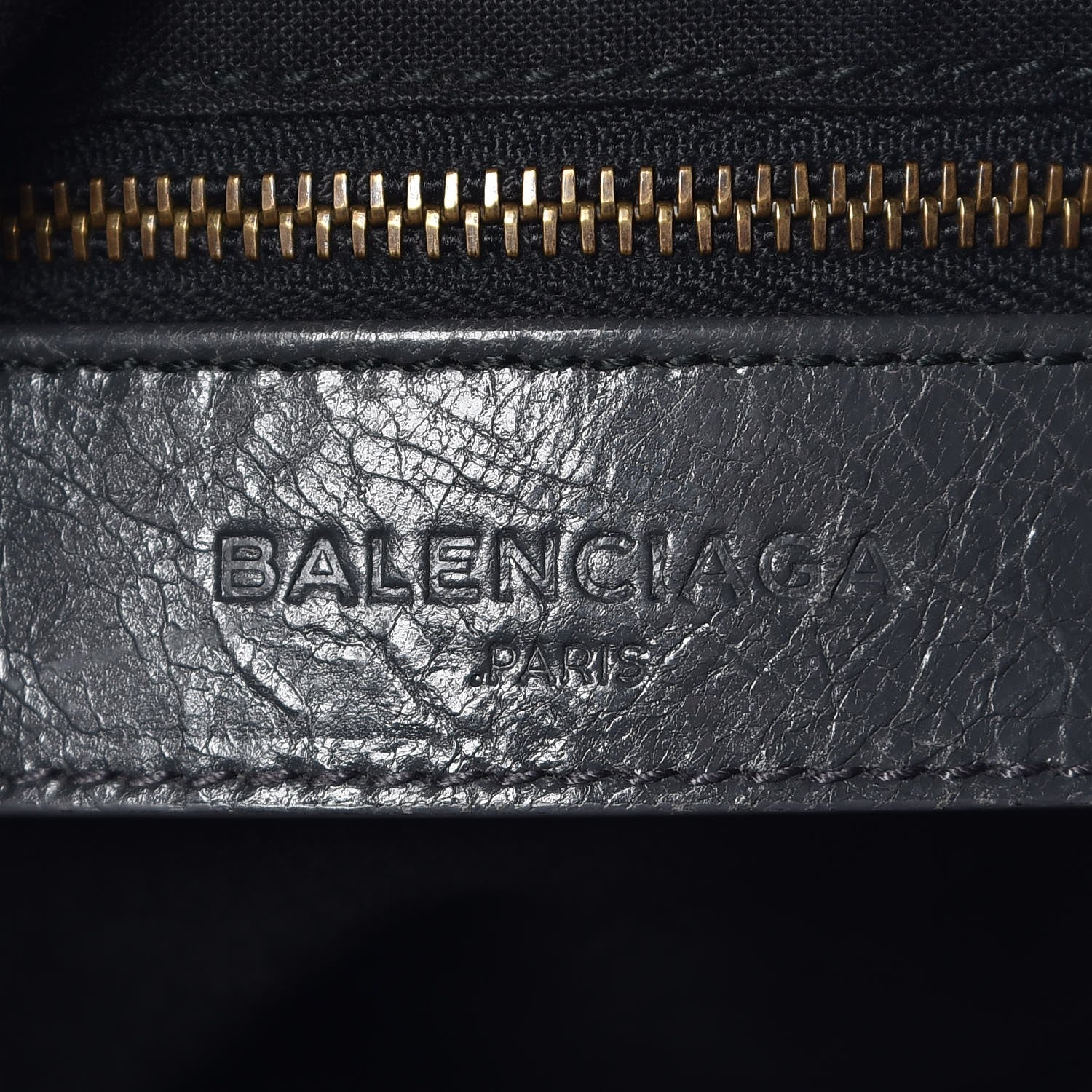 Balenciaga Agneau Classic Hardware Town Gris Fossile 7 of 8