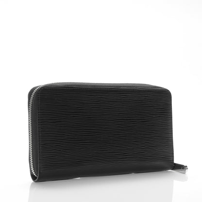 Louis Vuitton Epi Zippy Organizer Wallet Black 3 of 6