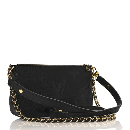 Louis Vuitton Empreinte Monogram Giant Multi Pochette Accessories Black 3 of 9