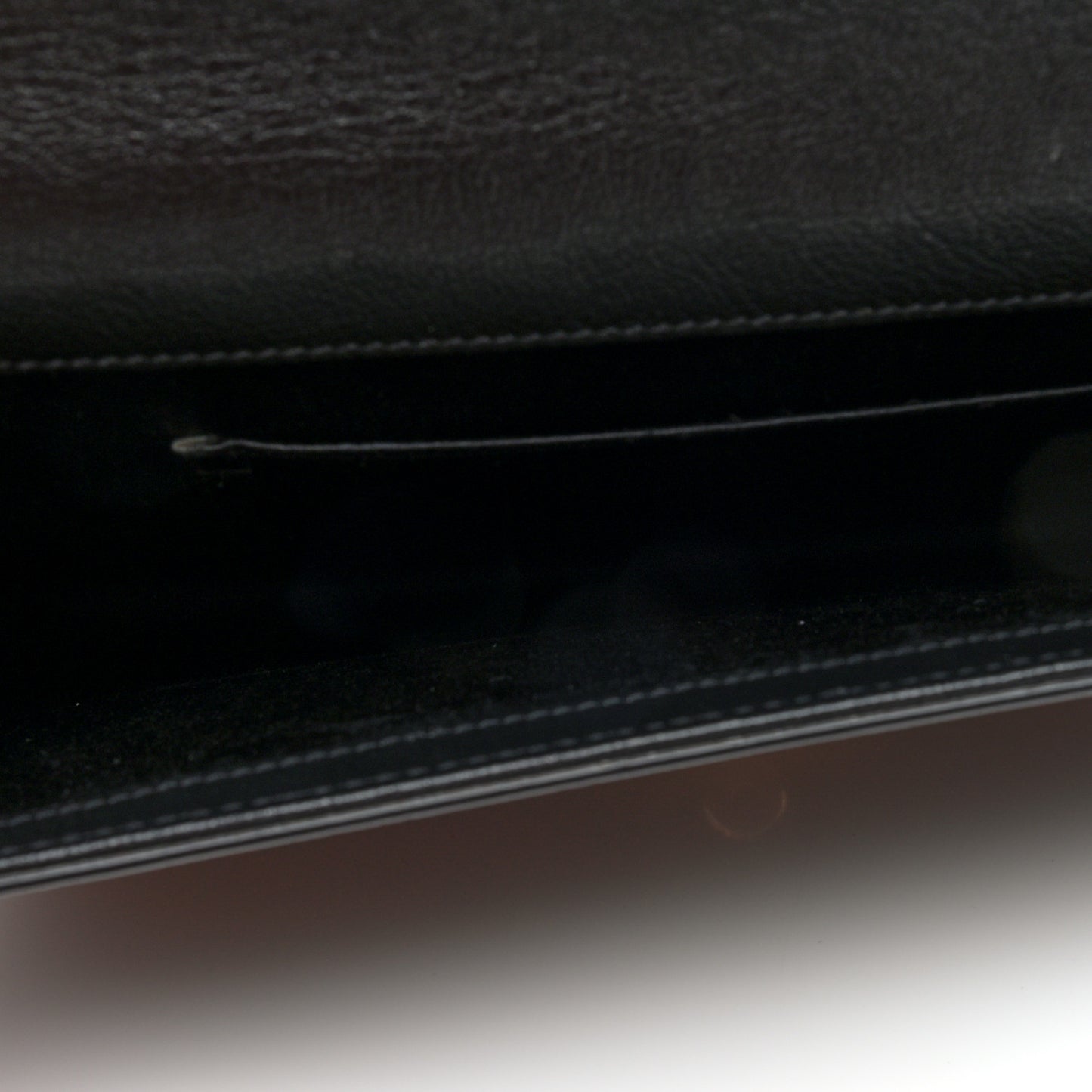 Calfskin Monogram Large Belle De Jour Clutch Black
