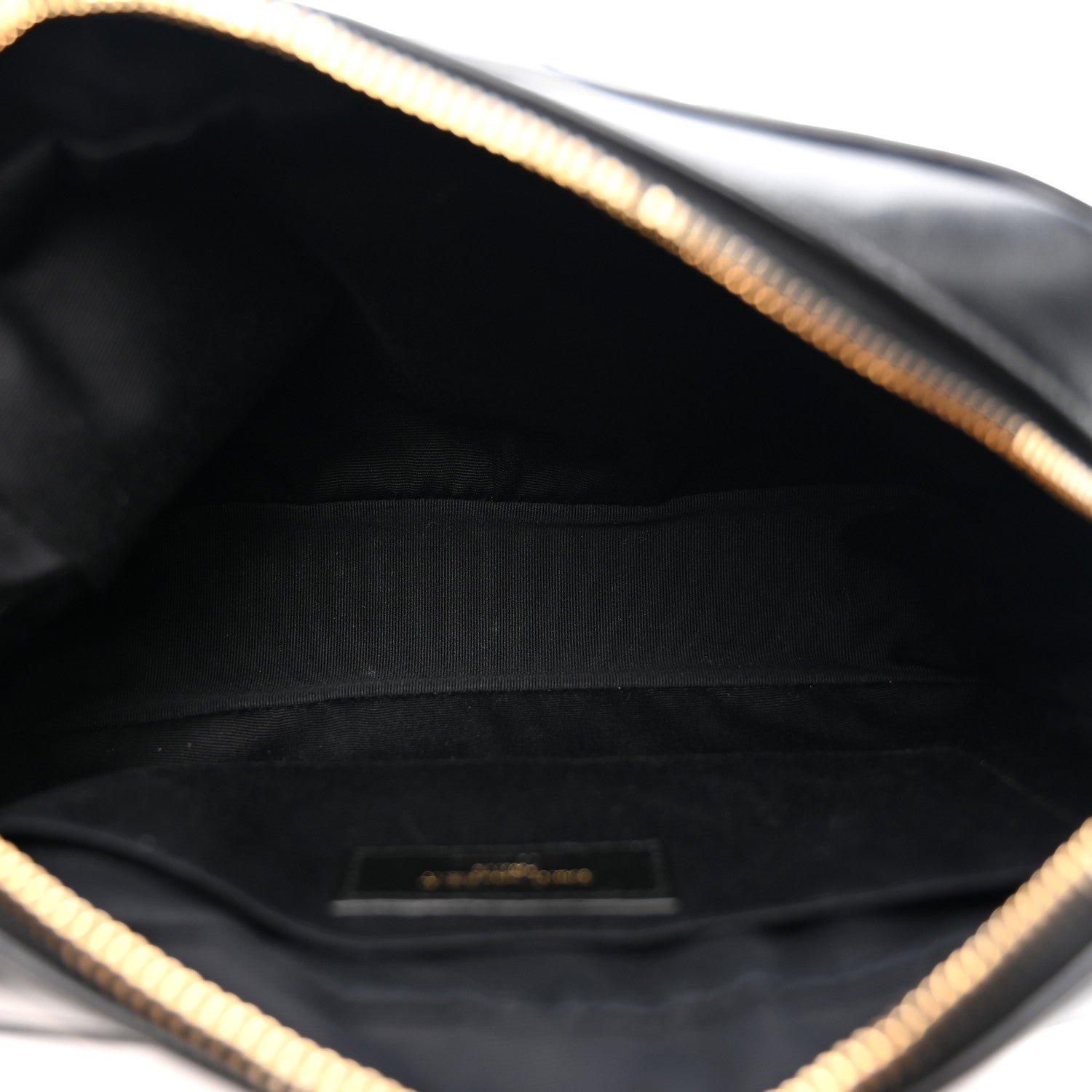 Saint Laurent Calfskin Matelasse Monogram Lou Camera Bag Black 5 of 10