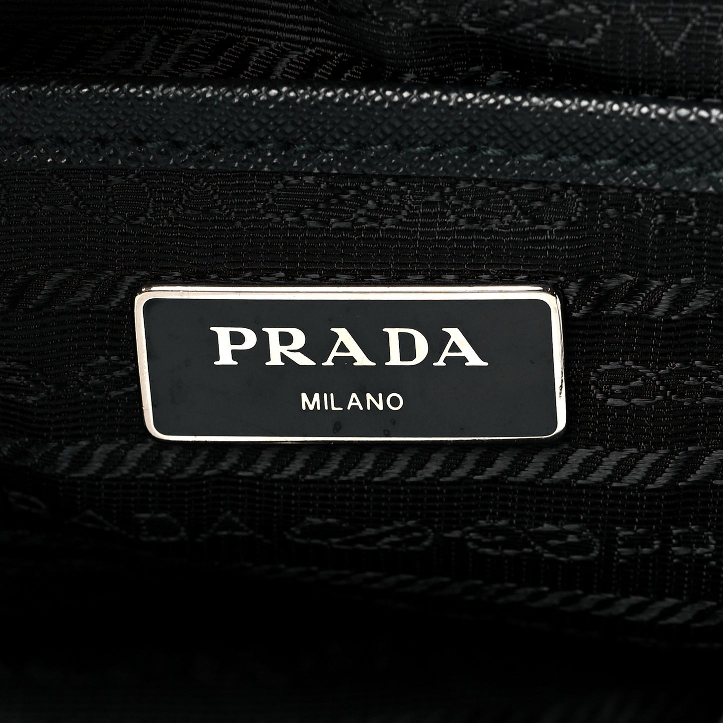 Nylon New Vela Studded Backpack Black