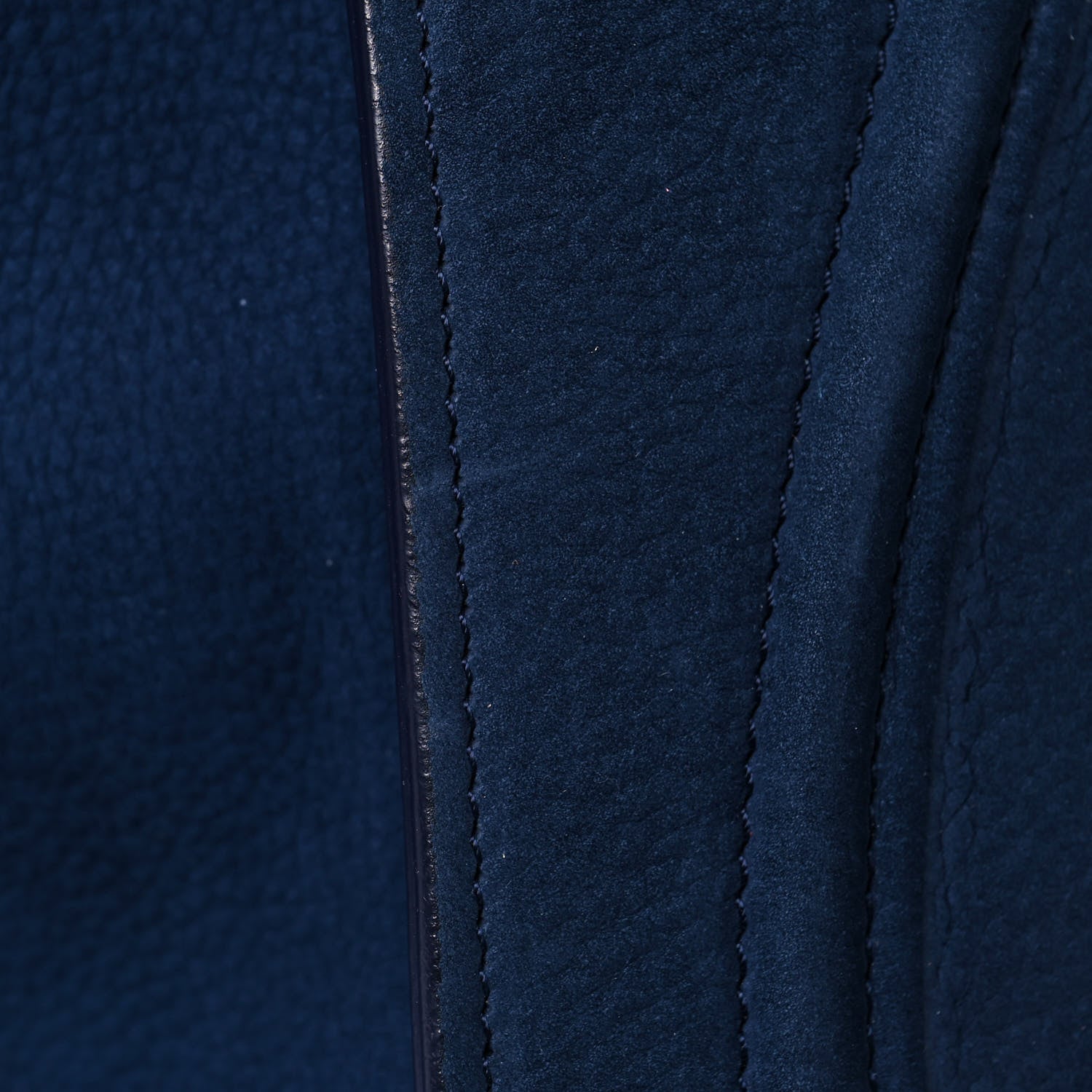 Celine Nubuck Calfskin Medium Phantom Luggage Navy Blue 13 of 15
