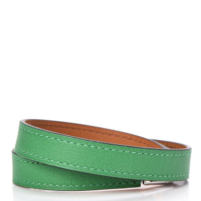Hermes Swift Rivale Double Tour Bracelet M Bambou 3 of 7
