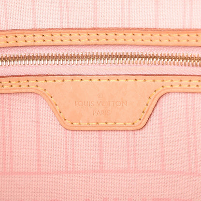 Louis Vuitton Damier Azur Neo Neverfull MM Rose Ballerine 6 of 12