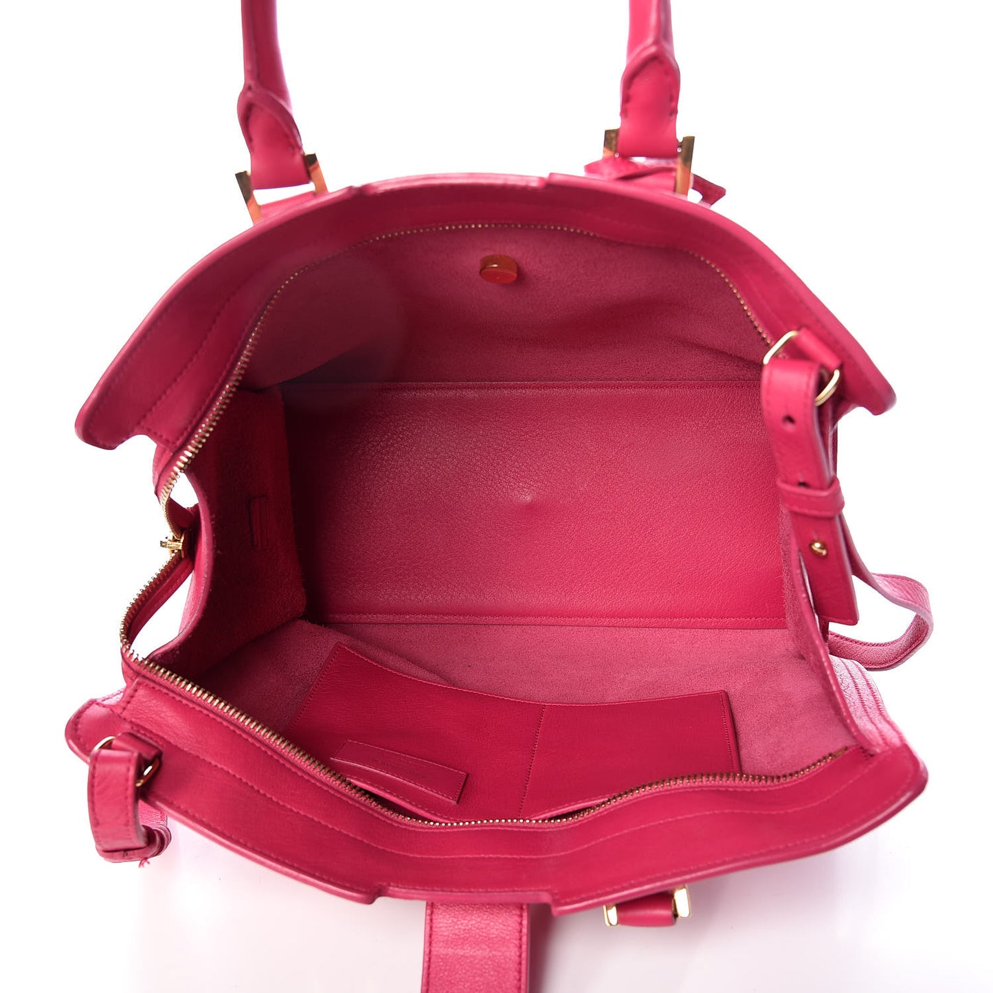 Smooth Calfskin Small Monogram Cabas Bubblegum