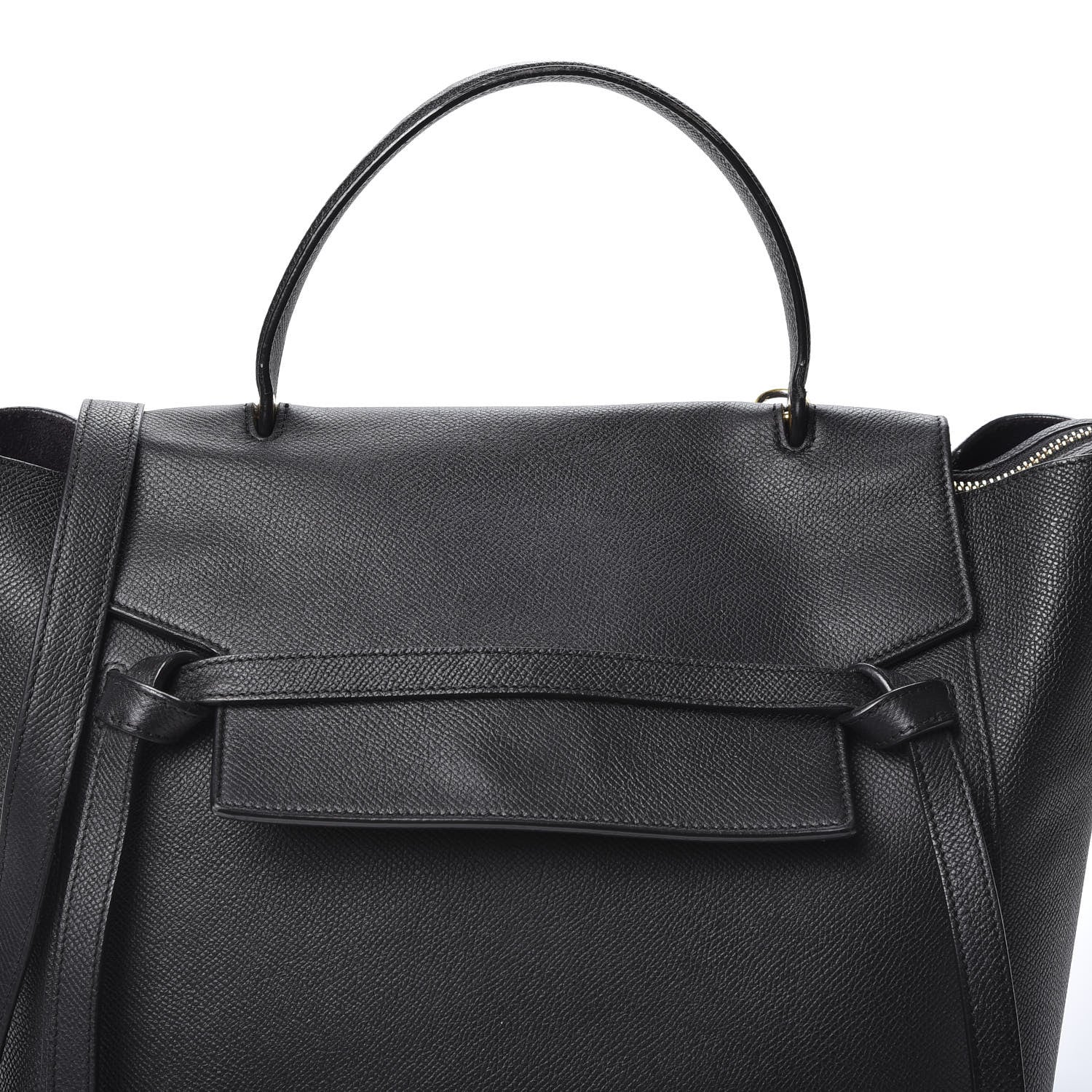 Celine Baby Grained Calfskin Mini Belt Bag Black 9 of 10
