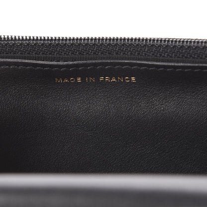 Chanel Caviar Quilted Boy Wallet On Chain WOC Black 9 of 11
