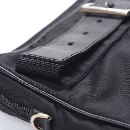 Prada Tessuto Nylon Saffiano Belt Bag Black 7 of 13