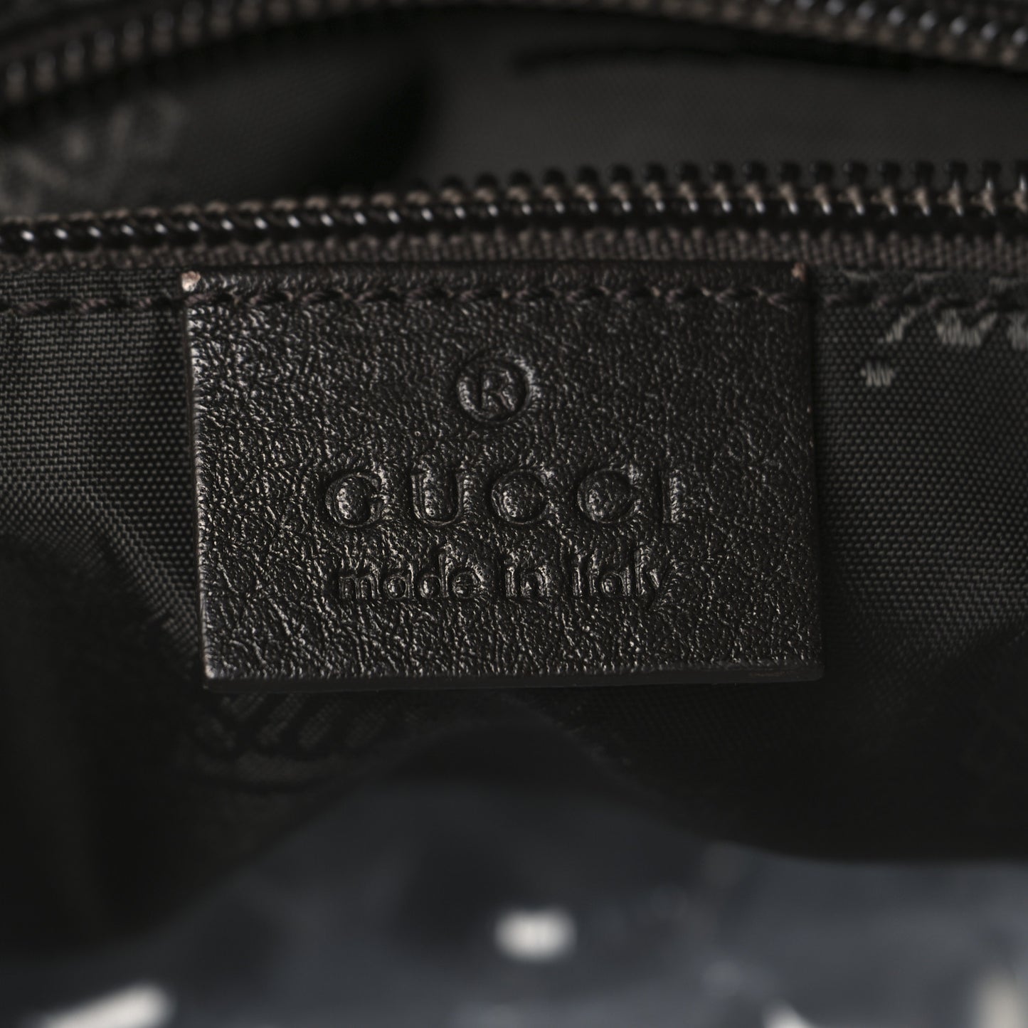 Guccissima Medium Flap Messenger Bag Chocolate