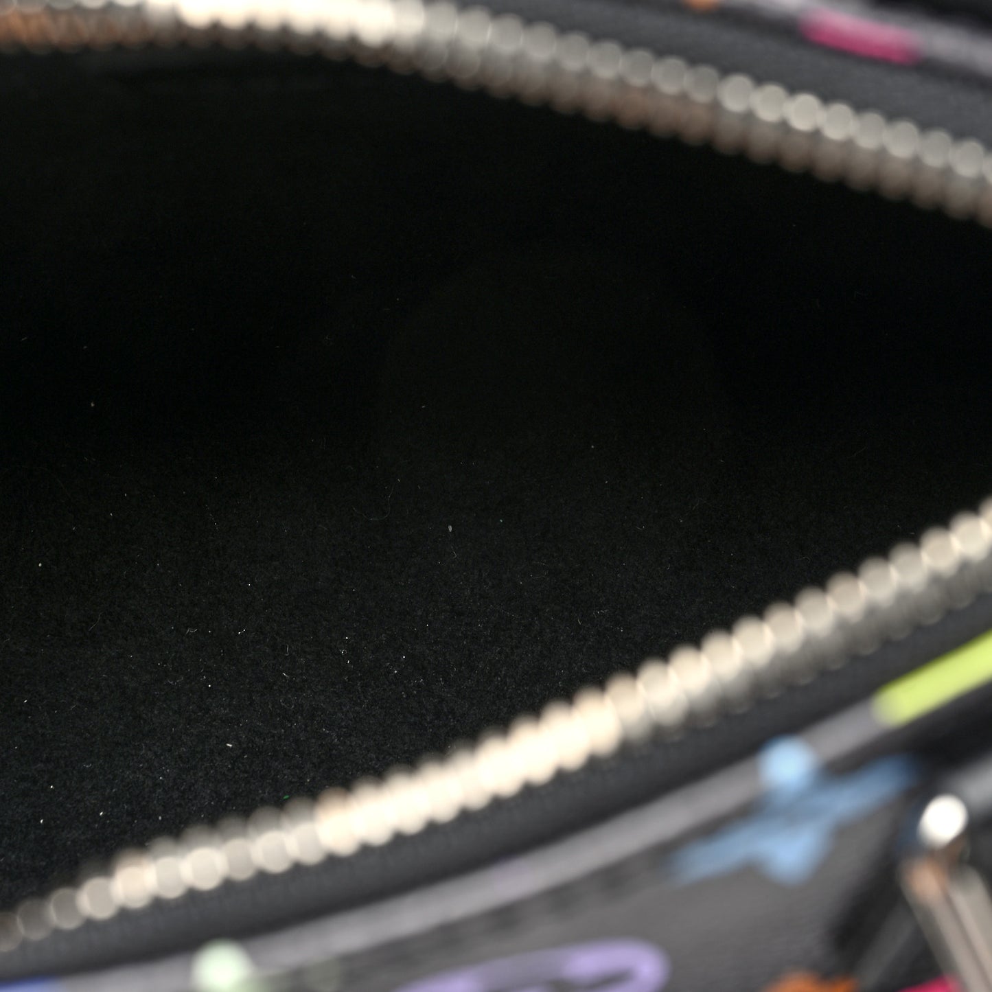 LV X TM Monogram Multicolor Nano Speedy Black