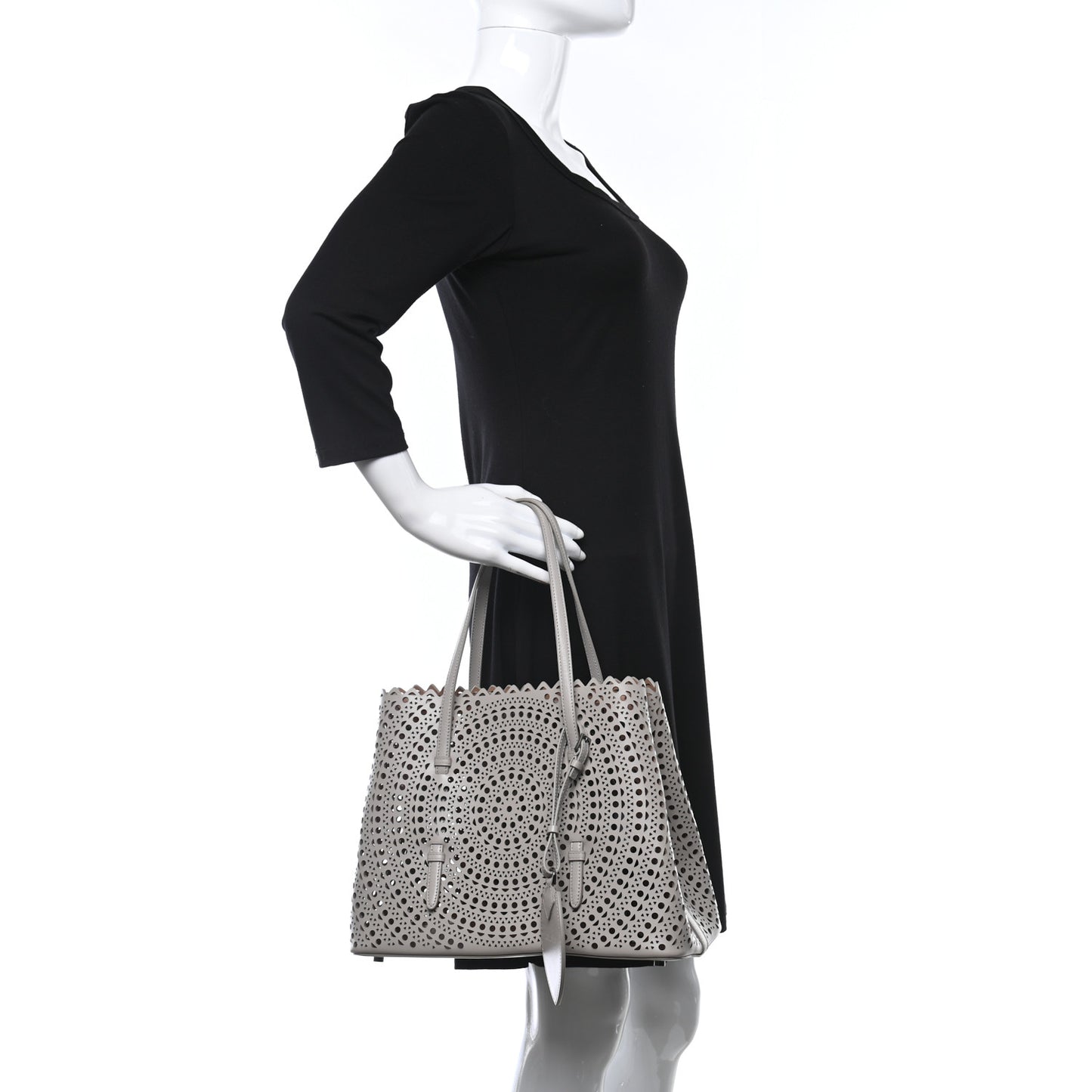 Lux Calfskin Vienne 32 Bag Perle