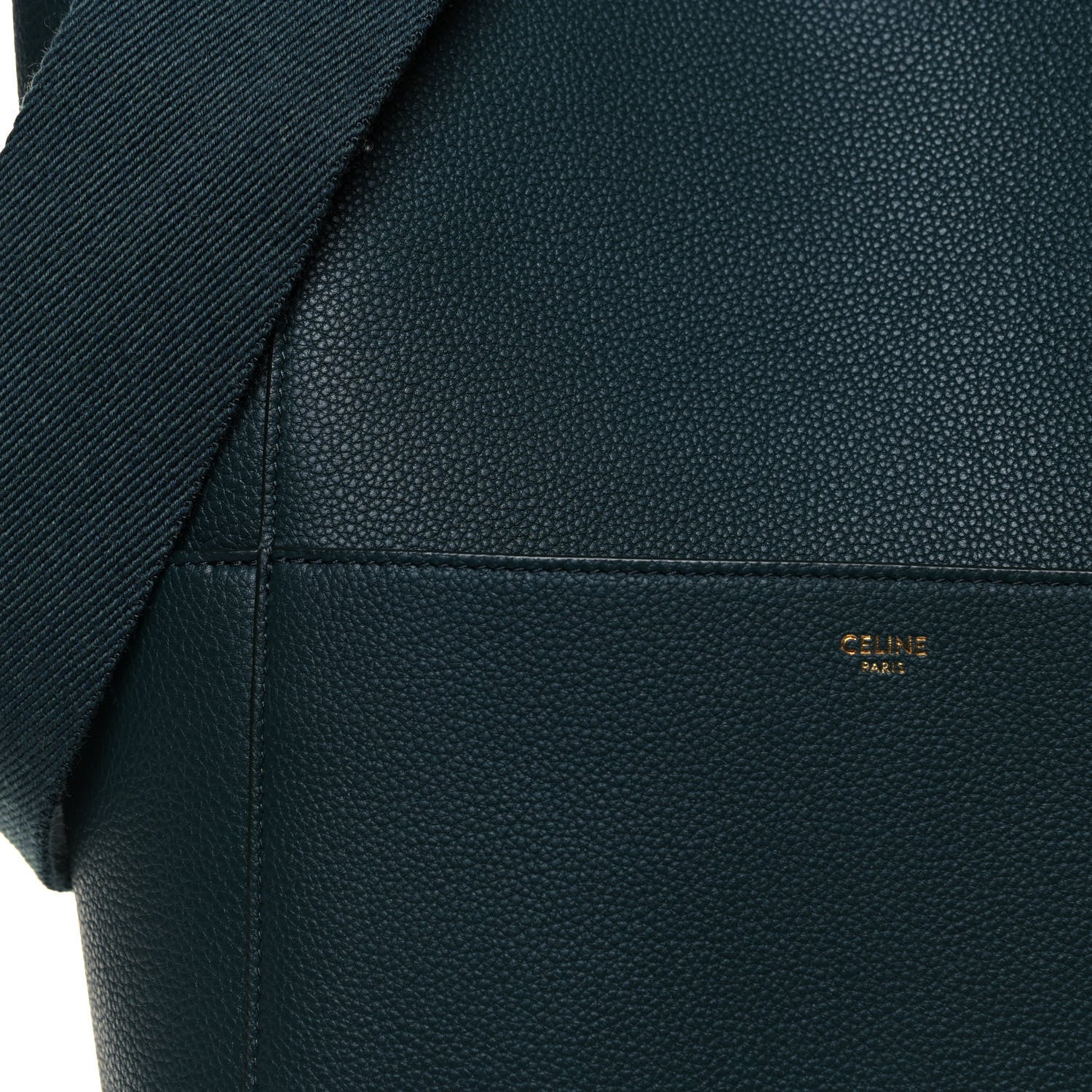 Celine Soft Grained Calfskin Sangle Bucket Bag Amazone 6 of 10