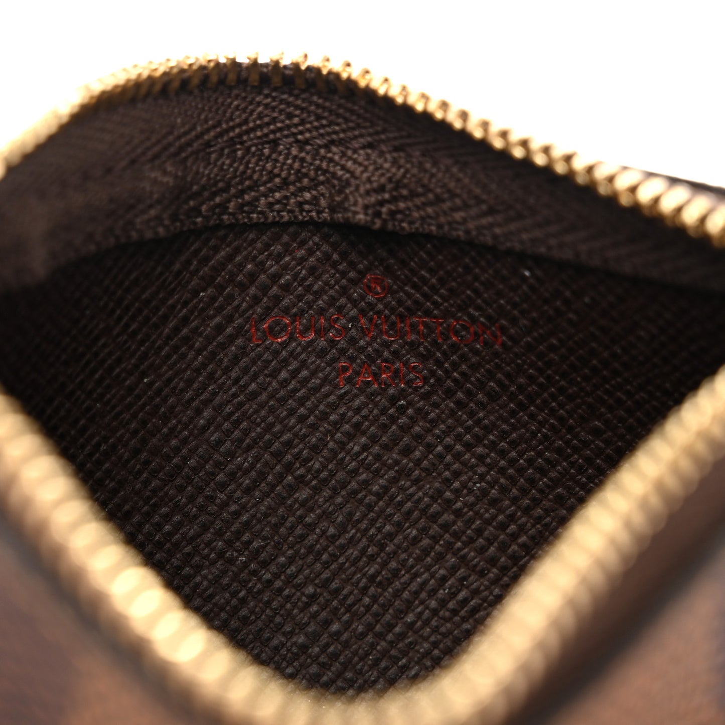 Damier Ebene Key Pouch