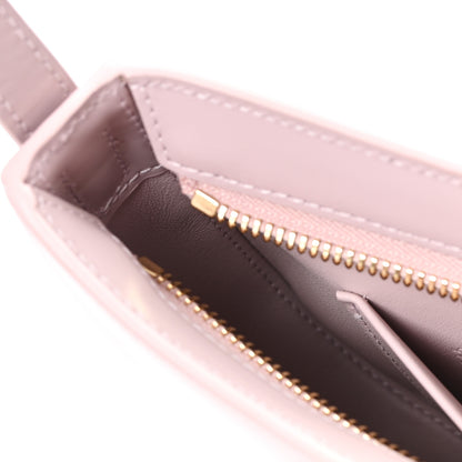 Celine Shiny Calfskin Medium Tilly Triomphe Shoulder Bag Bleached Pink 7 of 11