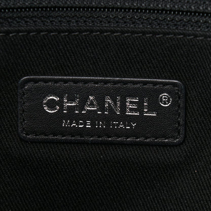 Chanel Canvas Sequin Small Deauville Tote Charcoal 6 of 10