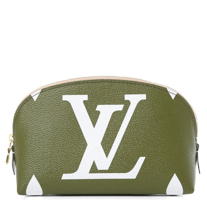 Louis Vuitton Monogram Giant Cosmetic Pouch Kaki 1 of 8