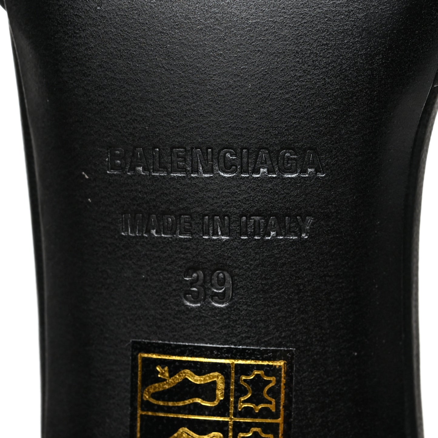 Soft Nappa BB Square Knife Pointed Toe 40mm Mules 39 Black