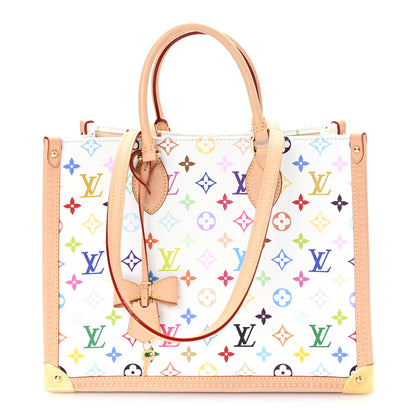 Louis Vuitton LV X TM Monogram Multicolor Onthego MM White 1 of 9