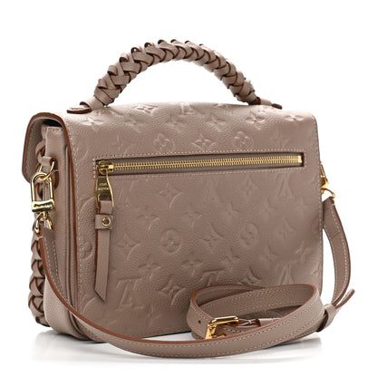 Louis Vuitton Empreinte Braided Pochette Metis Vison 2 of 8