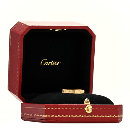 Cartier 18K Yellow Gold 3.5mm LOVE Wedding Band Ring 60 9.25 5 of 5
