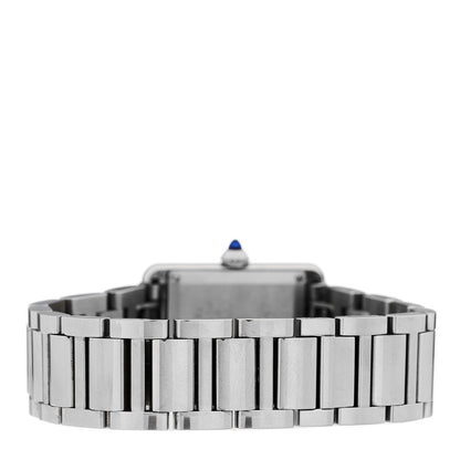 Cartier Stainless Steel 22mm Tank Must Quartz Watch 3 of 5