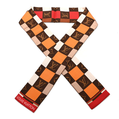 Louis Vuitton Silk Monogram Check Bandeau Beige 1 of 4