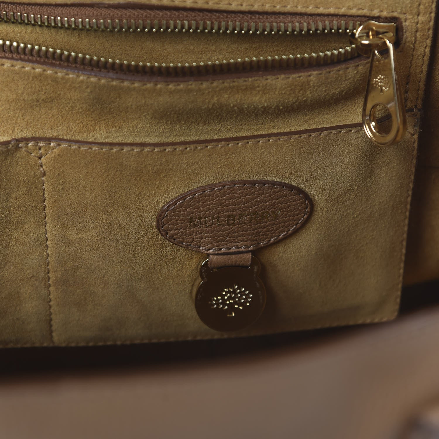 Mulberry Glossy Buffalo Bayswater Fudge 8 of 12