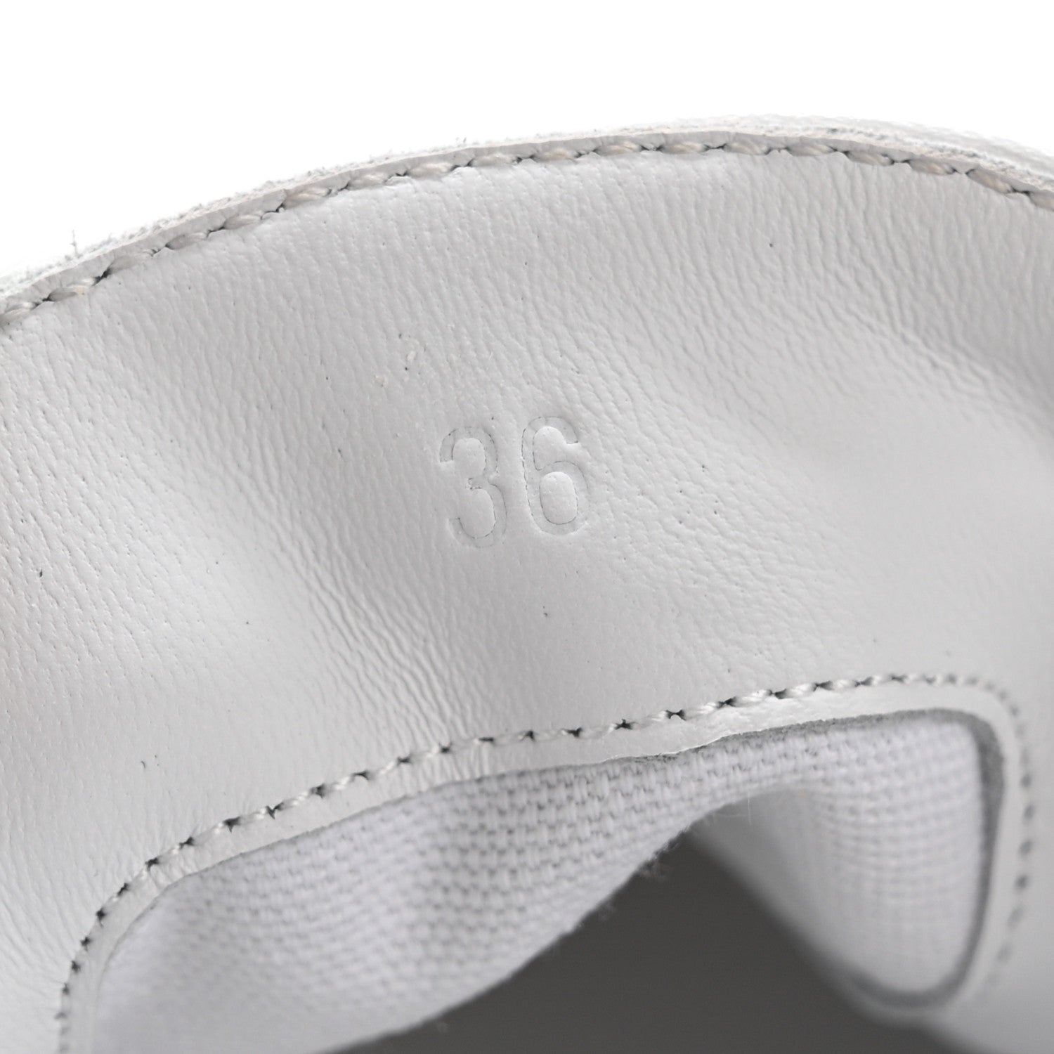 Hermes Canvas Calfskin Get Sneakers 36 Prunoir Blanc 9 of 10
