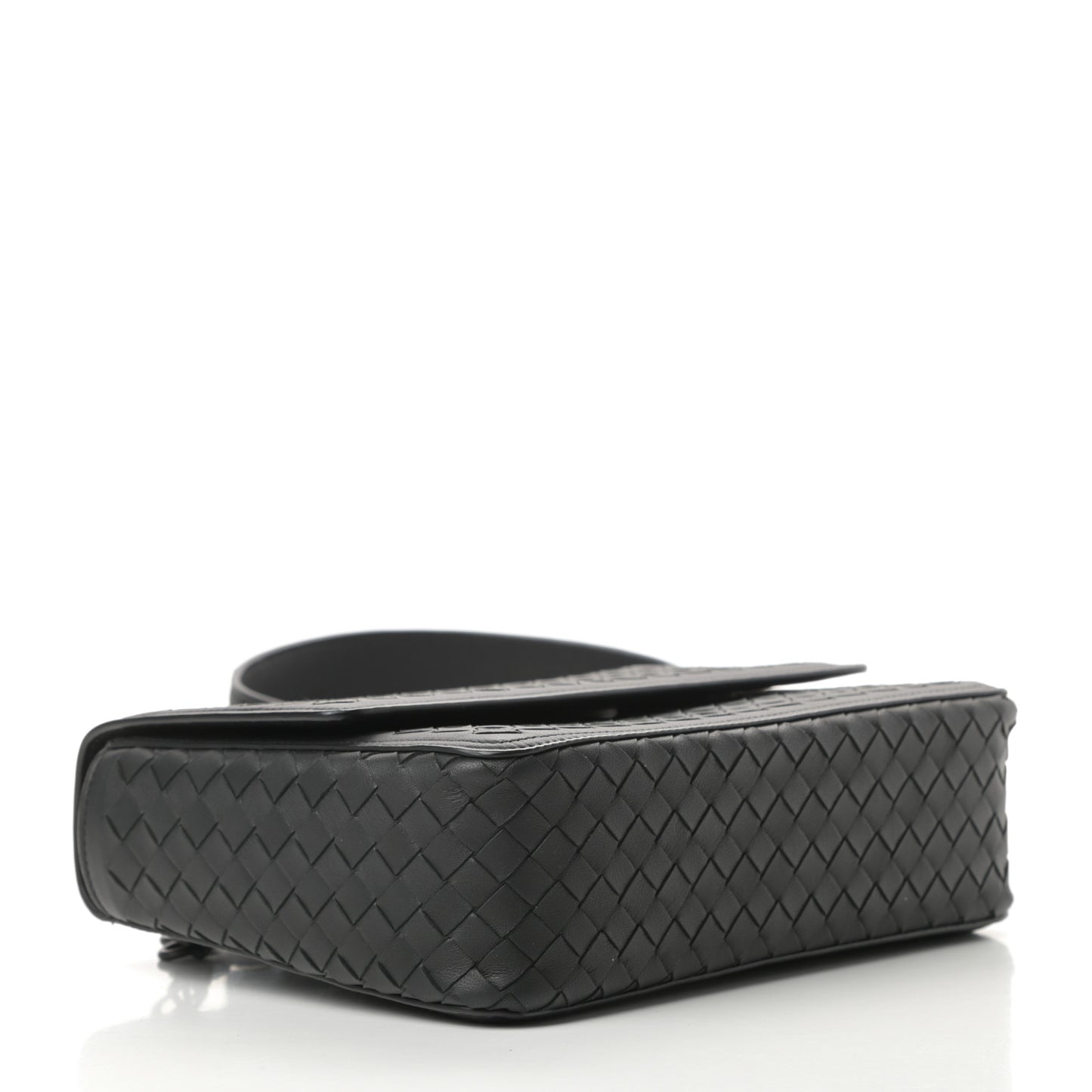 Nappa Intrecciato Alumna Bag Black