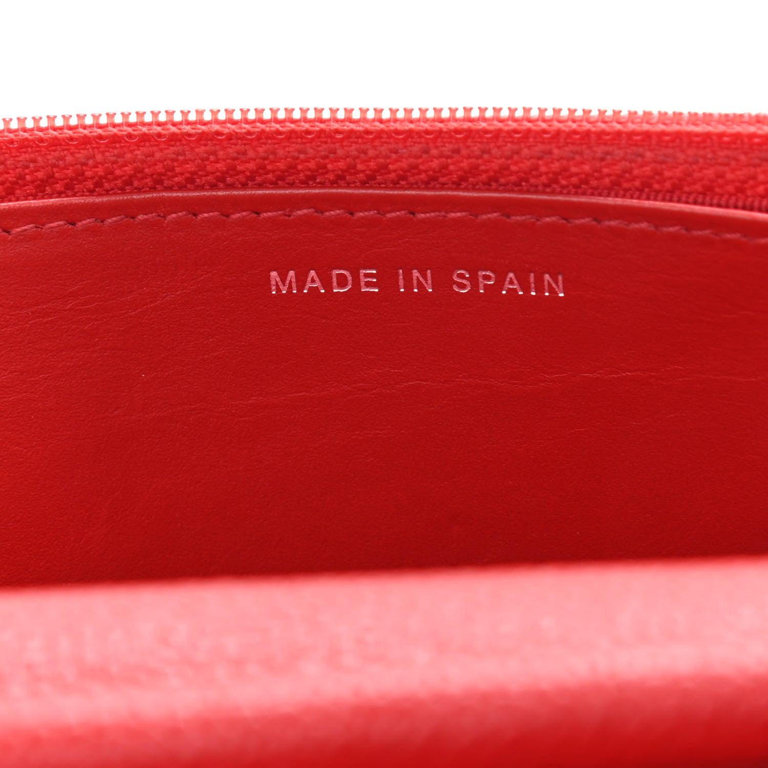Chanel Caviar Quilted Wallet On Chain WOC Red 7 of 16