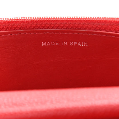 Chanel Caviar Quilted Wallet On Chain WOC Red 7 of 16