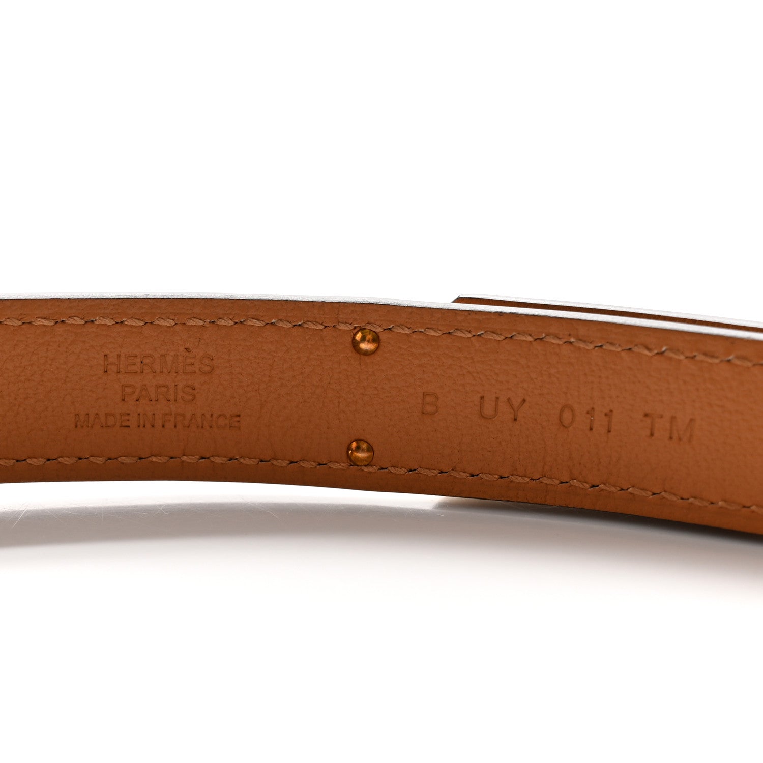 Hermes Epsom Kelly Belt Black 3 of 5