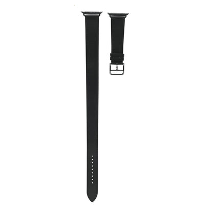Hermes Swift Apple Watch Double Tour Strap Black 1 of 6