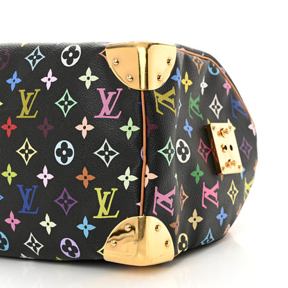 Louis Vuitton Monogram Multicolor Speedy 30 Black 9 of 13