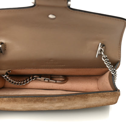 Gucci GG Supreme Monogram Super Mini Dionysus Shoulder Bag Taupe 4 of 15