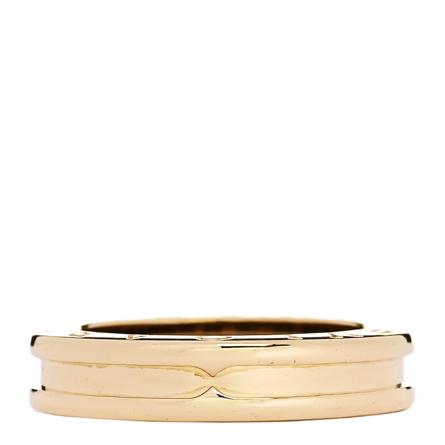 Bulgari 18K Yellow Gold B.Zero1 One-Band Ring 52 6 3 of 5