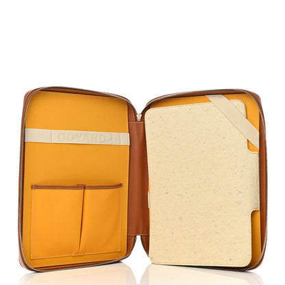 Goyard Goyardine Universal Companion Portfolio Black Gold 5 of 8