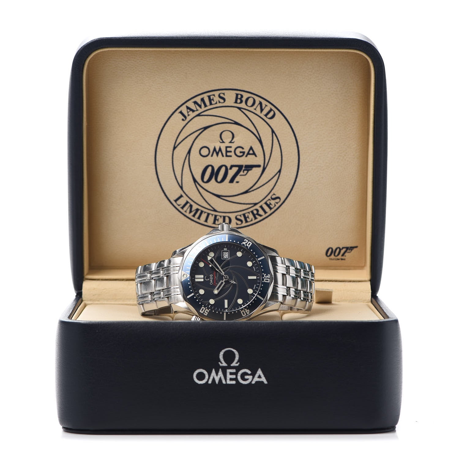 Omega Stainless Steel 41mm Seamaster 300M James Bond 007 Automatic Watch Blue 2226.80.00 6 of 6
