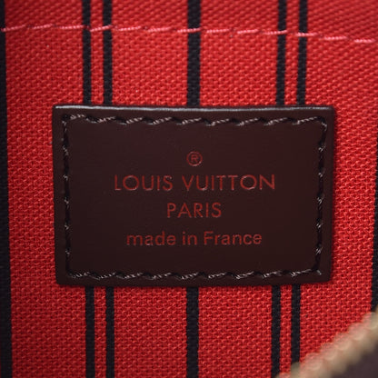 Louis Vuitton Damier Ebene Neverfull PM Pochette 6 of 7