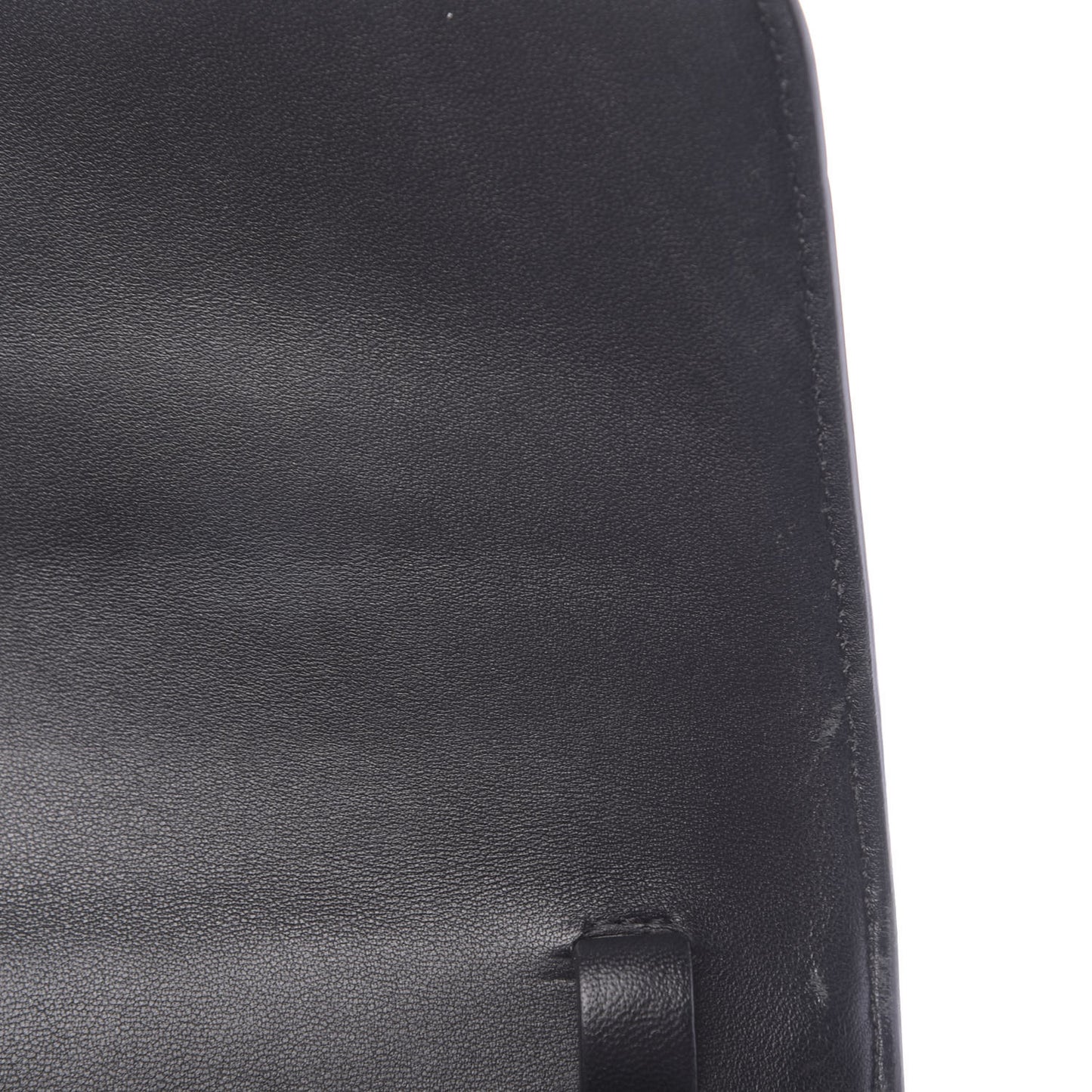 Box Calfskin Medium Classic Box Flap Bag Black